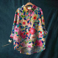 European And American Cardigan Style Women's Shirt