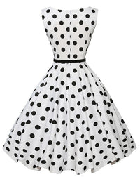 Fitted-waist Flared Maxi Dress With A Complimentary Belt
