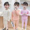 Children's Sports Suits Spring And Autumn Girls' Two-piece Suit
