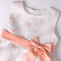 Girls Embroidered Princess Dress Lace