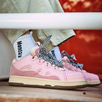 Dexun Young Couple's Bread Shoes Thick-soled Casual
