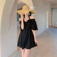 Women's Fashion Polyester Fiber Casual Dress