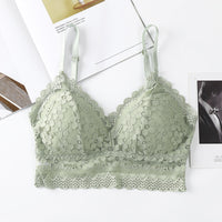 Anti-glare Adjustable Shoulder Straps Bra With Chest Pads