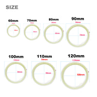 Bright LED Daytime Running Light Modified Fog Light Headlight Angel Eye Aperture