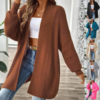 Women's Simple Fashion Loose Sweater Coat