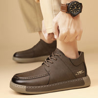 New Autumn Business Formal Shoes Men's British Mid-top