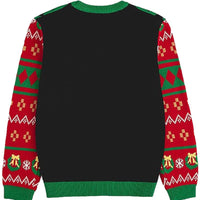 Cute Gingerbread Man Pullover Sweater For Women AutumnWinter Long Sleeve