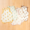 Baby Climb Cotton Gauze Sleeping Bag Sleeveless Vest