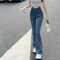 High Waist Hip Raise Slim Fit Women's Jeans