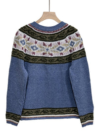 Women's Loose All-match 3D Digital Printed Cardigan Jacket