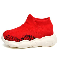 High Elastic Flying Knit Baby Bear Sole Shoes