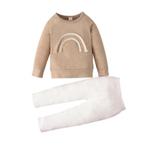 Boy Children Spring  Autumn And Winter Long-sleeved Khaki