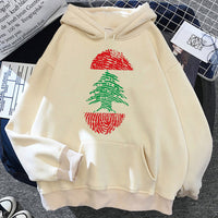Lebanon Hoodie Clothes For Teens Soft Fabric