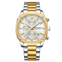 Six-hand Waterproof Business Mens Watch With A Calendar