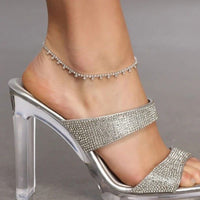 Wild Tothed Single Drainage Drill Anklet
