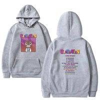 Popular Bear Letter Print Casual Hoodie Sweater