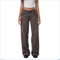 Women's American-style Vintage Straight-leg Jeans