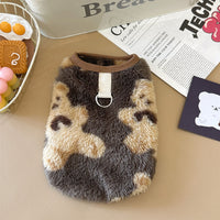 New Winter Clothes Fleece-lined Warm Pet Dog Clothes