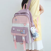 Original Niche Backpack Female High School Simple