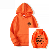 Men's Hooded Letter Printing Casual Sweatshirt