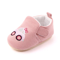 Anti Slip Cartoon Fashionable Baby Rubber Soled Shoes