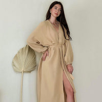 Fashionable And Comfortable Skin-friendly Thin Nightdress Long Skirt