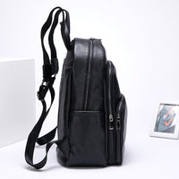First Layer Leather Backpackage Men And Women