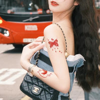 Waterproof And Durable Colorized Butterfly Tattoo Sticker