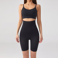 High Waist Body Shaping Middle Pants Seamless Running Sports