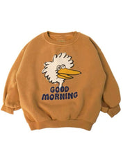 Spring And Autumn Artificial Color Cotton Children's Sweater