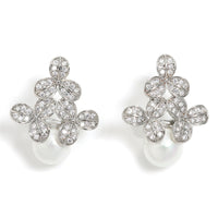 High-grade Micro-inlaid Flower Pearl Earrings