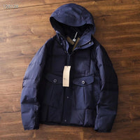 Thickened Insulated Unisex Down Jacket With A Zipper