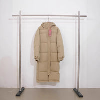 Long Below Knee Thickening Warm Cotton Coat