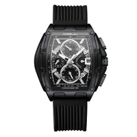 Neutral Waterproof Tape Calendar Multifunction Mens Watch Quartz Watch