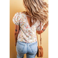 Fashion Personalized Floral T-shirt For Women