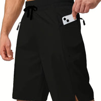 Solid Color Men's Quick-drying Beach Shorts