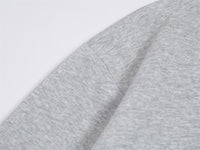 Vine Flower Embroidery Hooded Loose Sweater