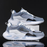 Men's Low-top Casual Shoes With Popcorn Bottoms