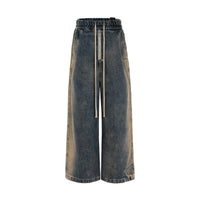 Retro Washed Gradient Jeans For Men