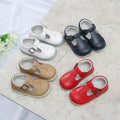 Children's English Style Small Leather Shoes