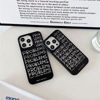 Graffiti English Many Problems Mobile Phone Case