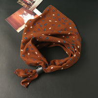 Women's British Fashion Suit Small Square Scarf
