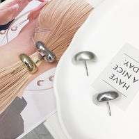 Metal Hair Hook Hairpin Advanced Sense Semicircle