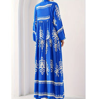 Womens Casual Long Sleeves Minimalist Dress
