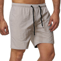 Summer Men's Shorts Candy Color Waterproof Quick-drying Knee Length Pants