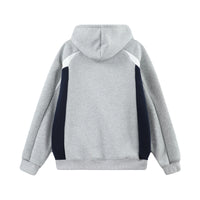 Velvet Padded Hooded Sweatshirt Winter Menswear Loose Pullover