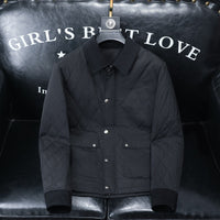 Men's Plus Size Casual Cotton-padded Clothes Coat