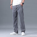 Lyocell Jeans Men's Loose Straight Casual