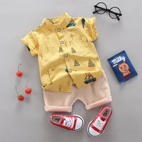 Summer Korean Style 1-4 Years Old Infant Children's Suit