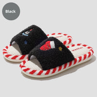 Breathable Sweat-absorbent Home Indoor Cotton Wear-resistant Fluffy Slippers Wholesale